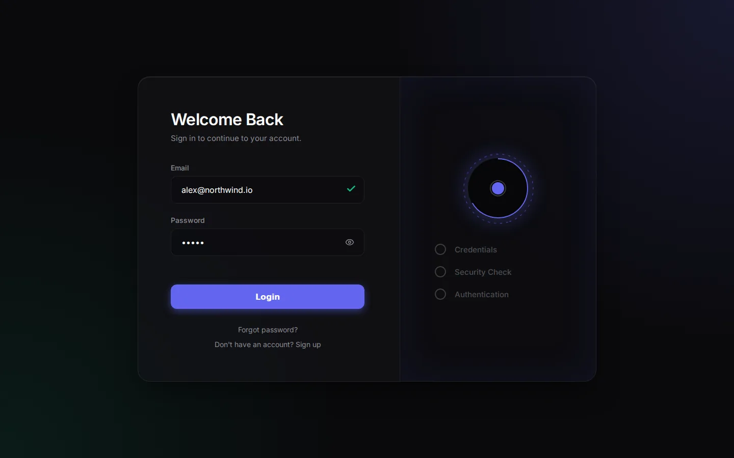 Aegis: Animated Secure Login, preview 2 of 5