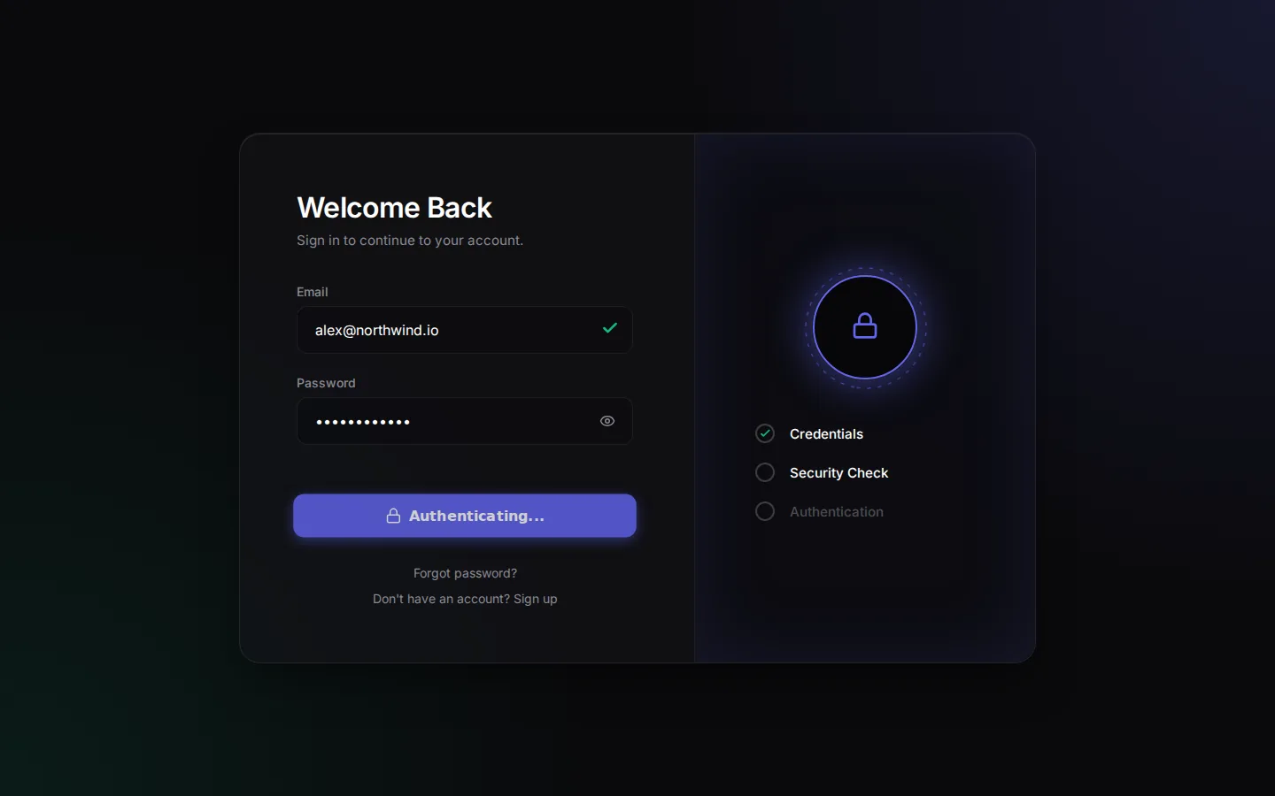 Aegis: Animated Secure Login, preview 3 of 5