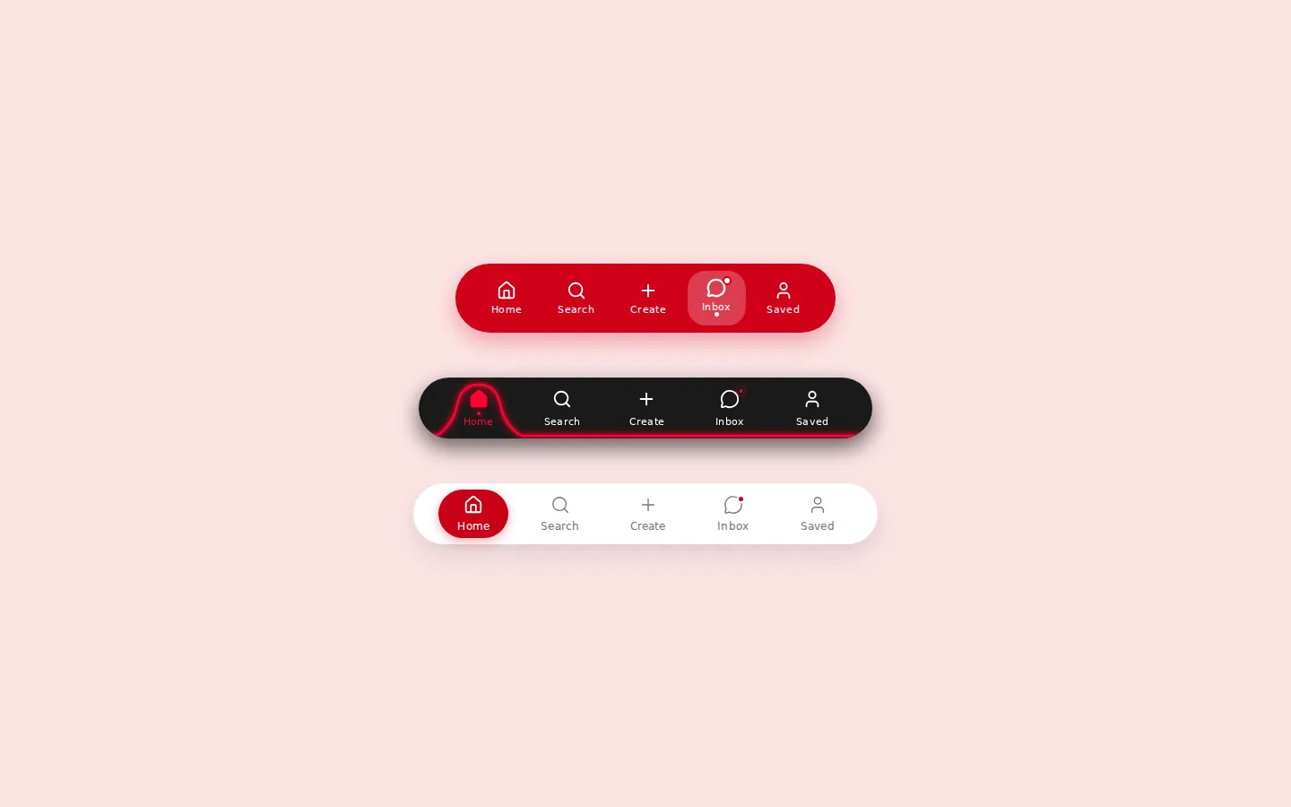Drift: 15 Animated Tab Bars, preview 2 of 5