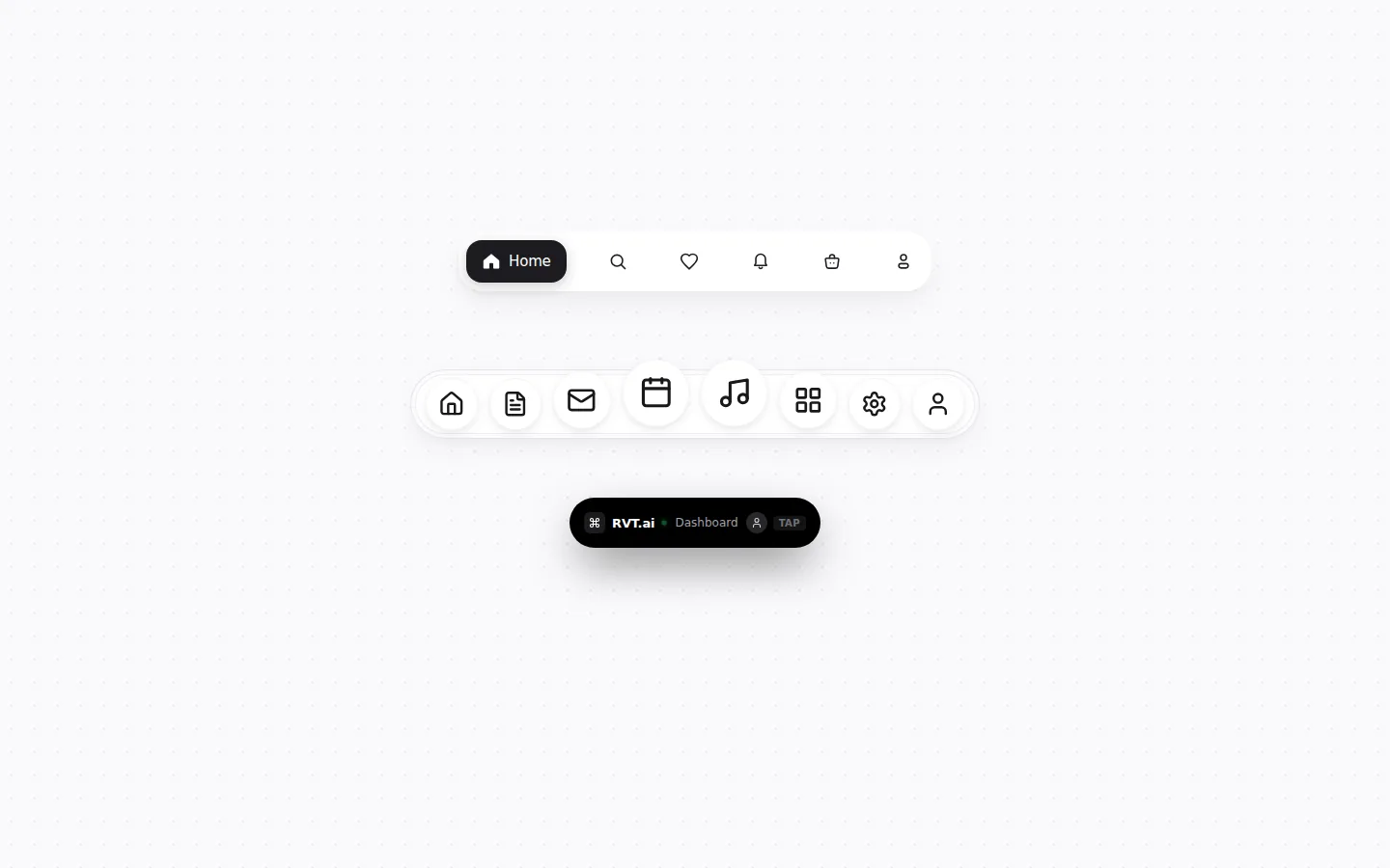Drift: 15 Animated Tab Bars, preview 4 of 5