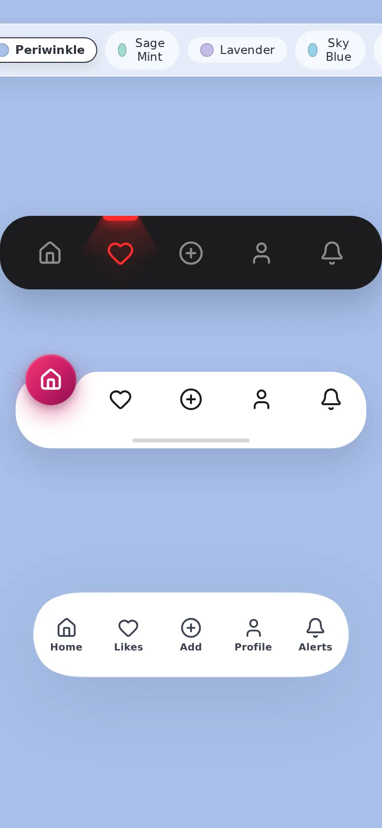 Drift: 15 Animated Tab Bars, preview 5 of 5