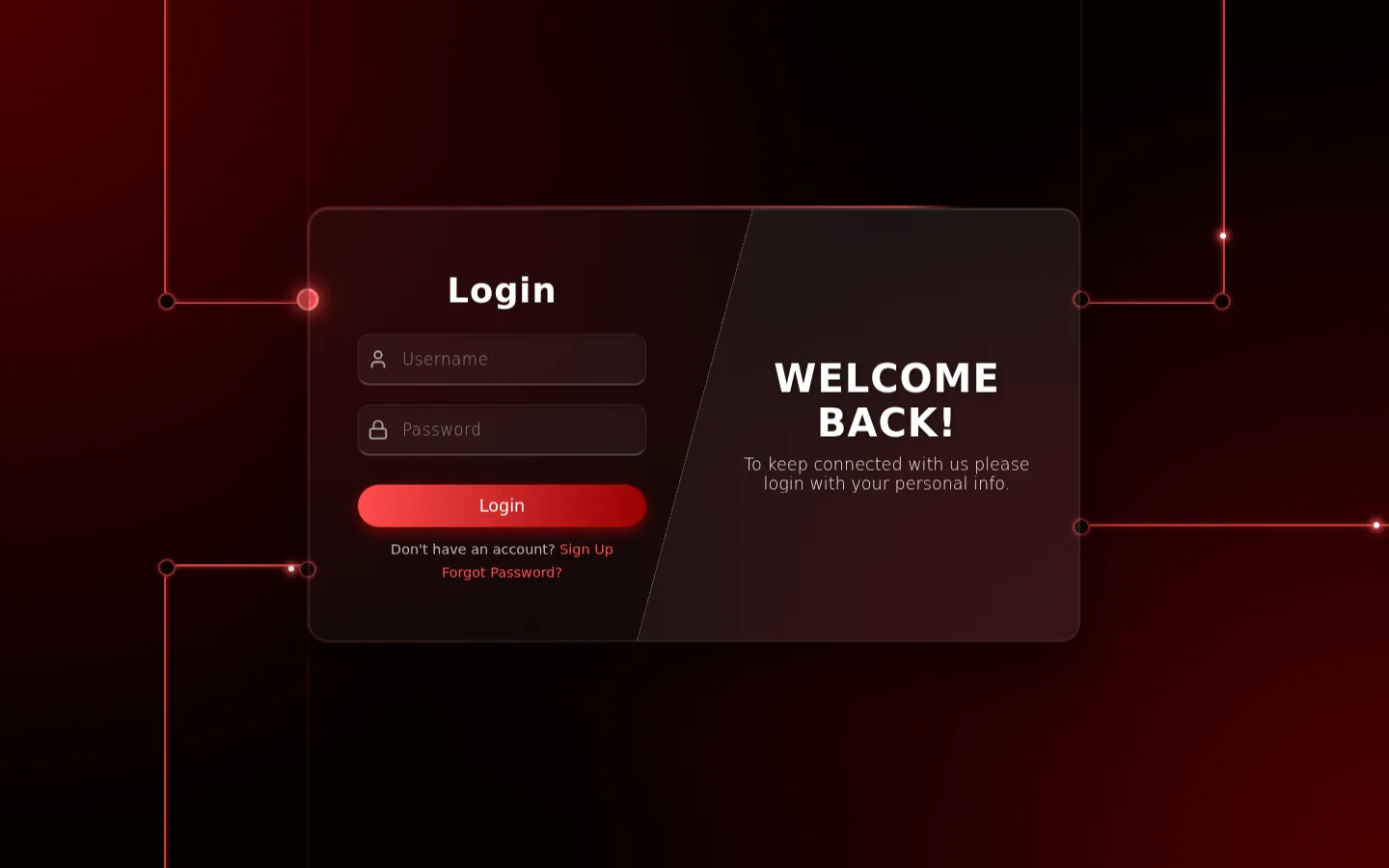 Eclipse: Sliding Panel Sign-In & Sign-Up, preview 3 of 5