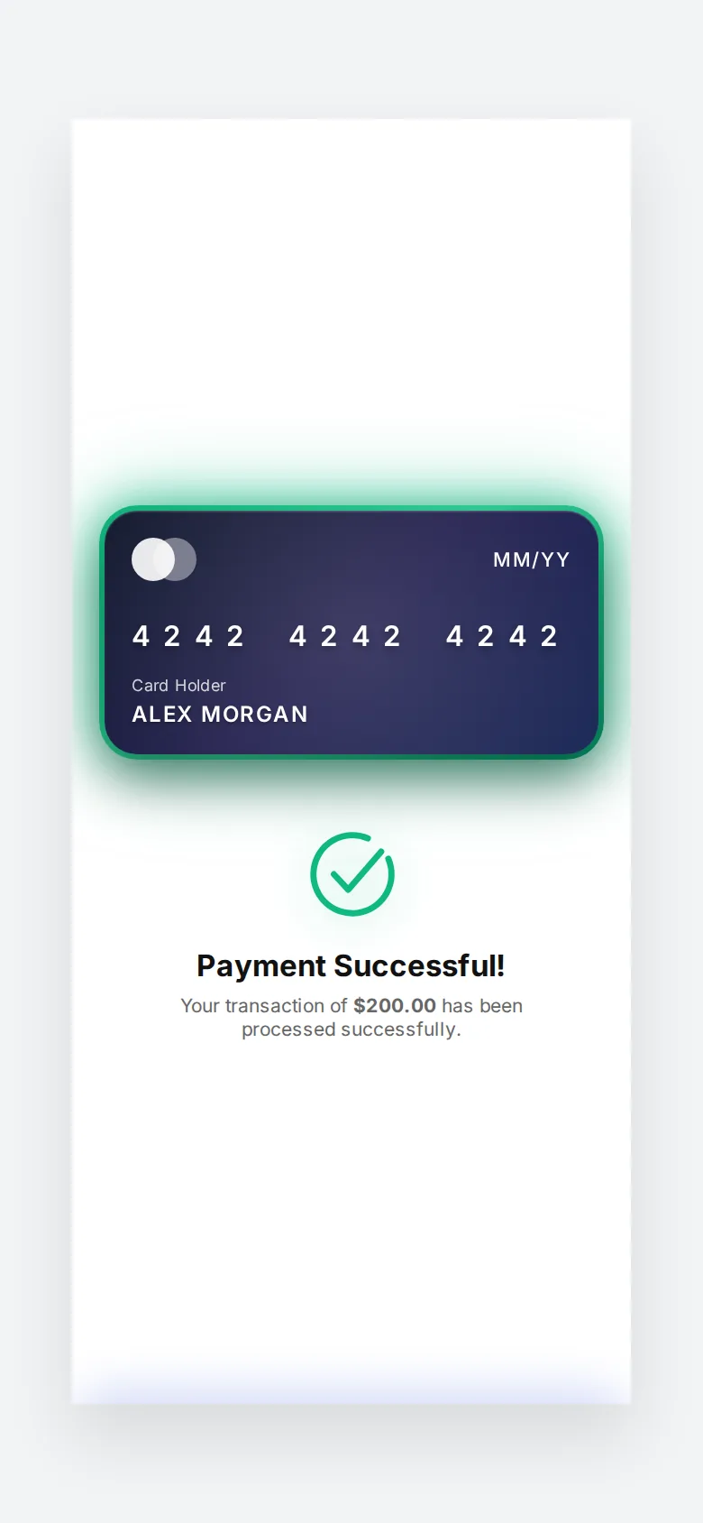 Jade: Mobile Add-Card Payment, preview 4 of 5