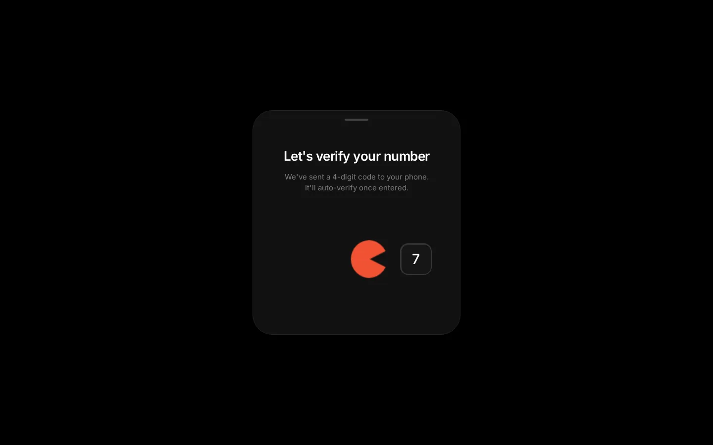Kinetic: OTP Verification Animation Pack, preview 3 of 5