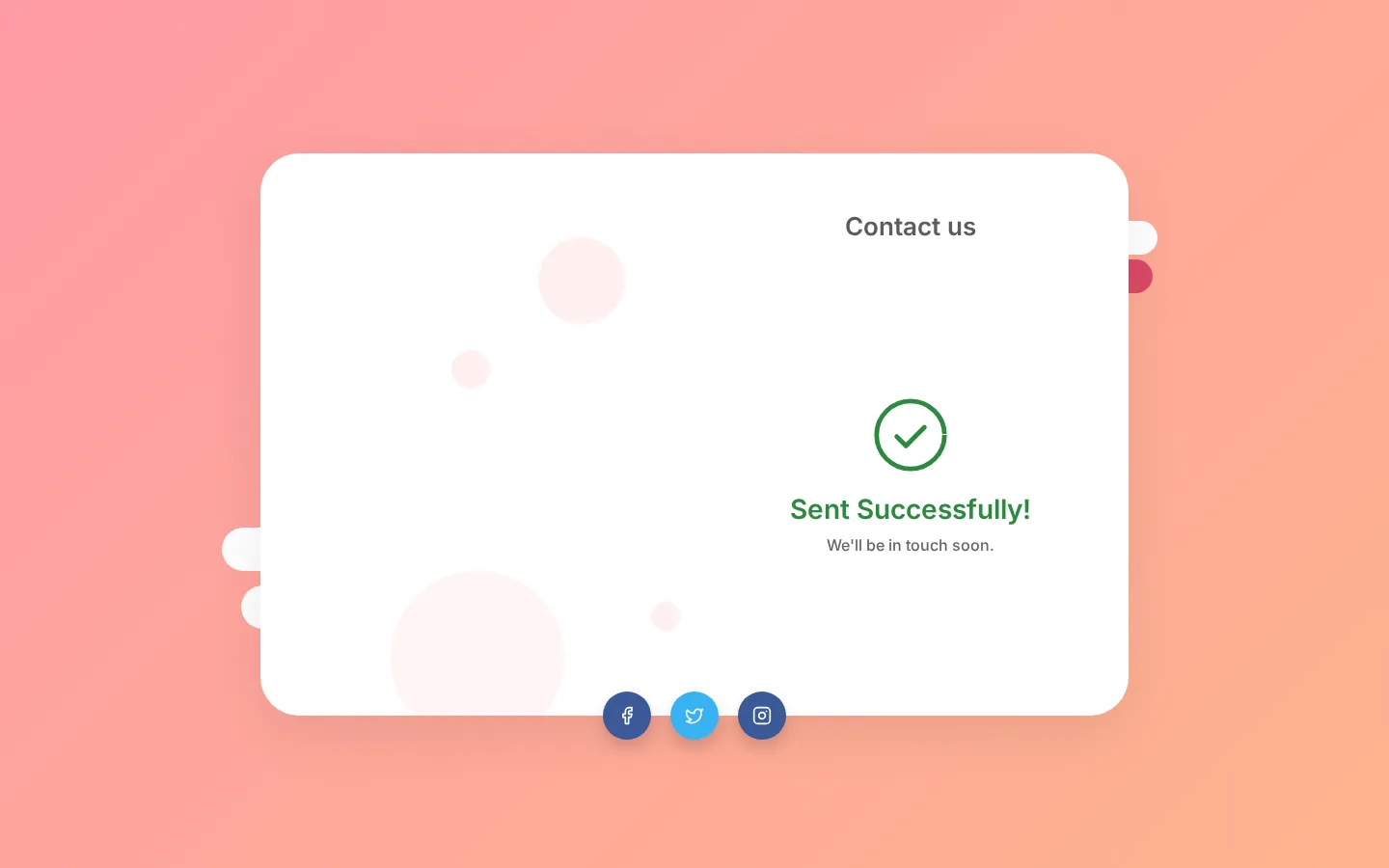 Kite: Paper Plane Contact Form, preview 3 of 5