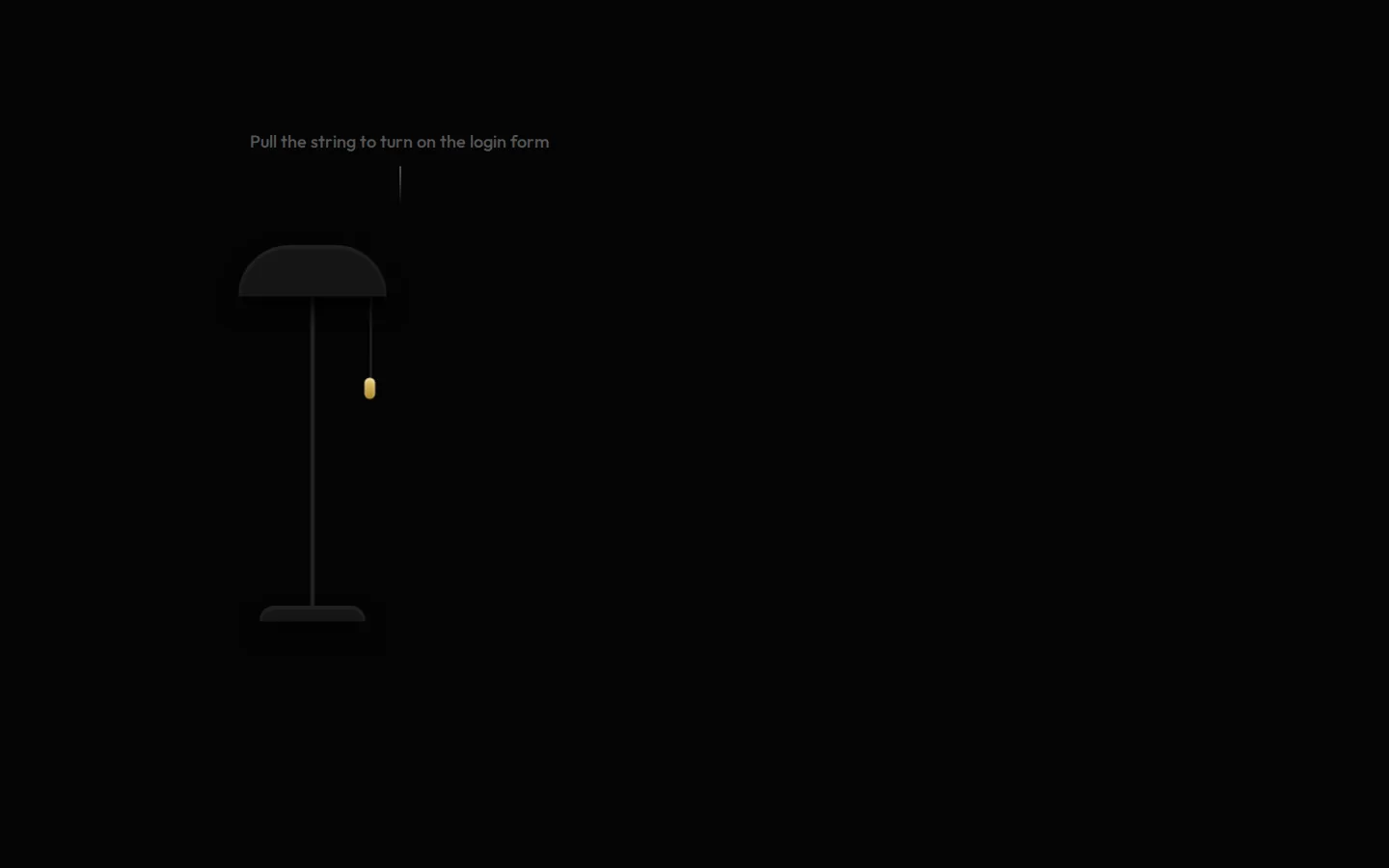 Lumen: Pull-Cord Lamp Login, preview 2 of 5