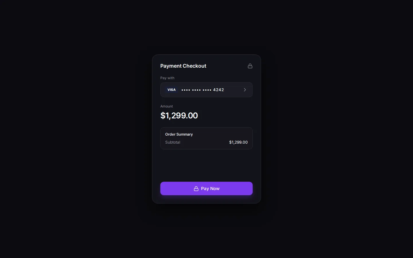 Opal: Liquid Morph Pay Checkout, preview 1 of 5