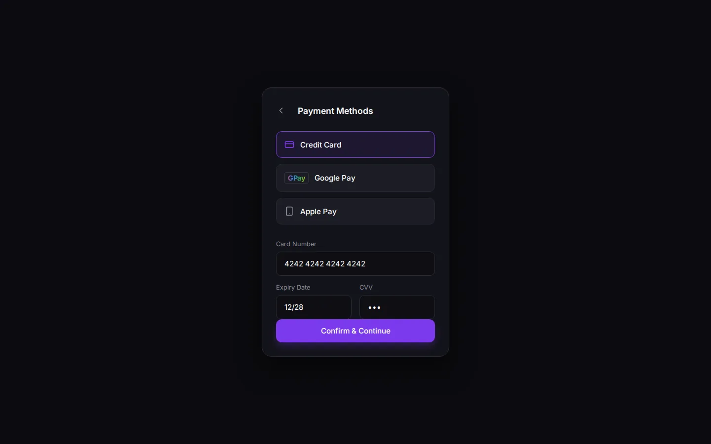 Opal: Liquid Morph Pay Checkout, preview 2 of 5