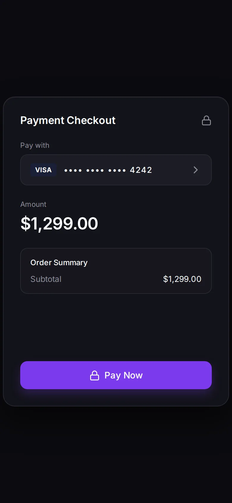 Opal: Liquid Morph Pay Checkout, preview 5 of 5