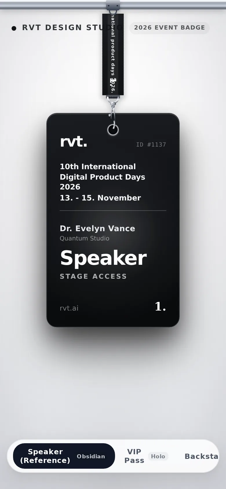 Tether: Hanging Physics Badge, preview 5 of 5