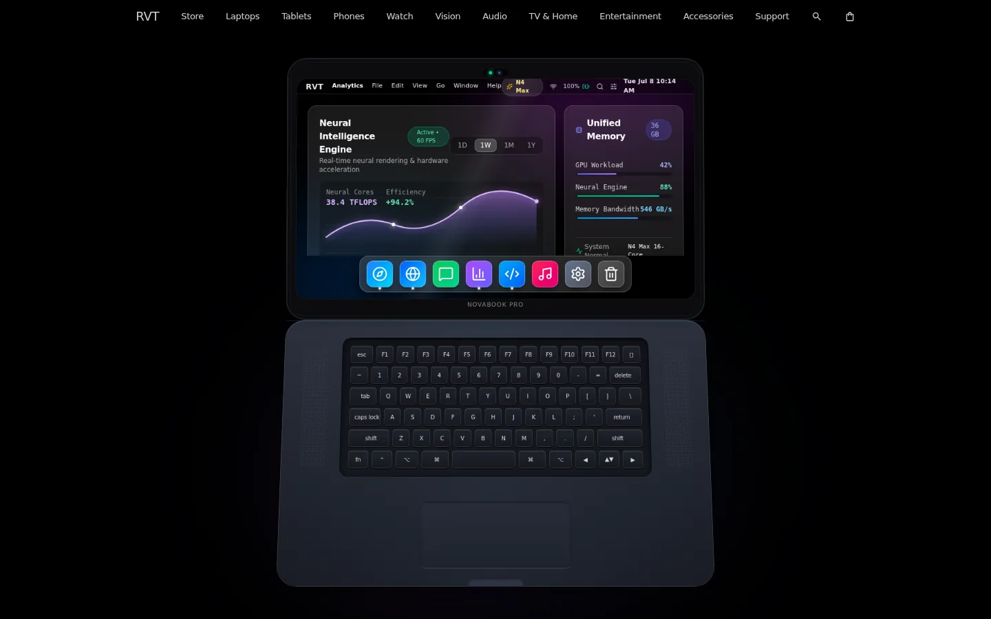 Unveil: 3D Laptop Scroll Hero, preview 4 of 5